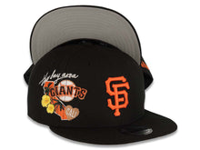 Load image into Gallery viewer, San Francisco Giants New Era MLB 9FIFTY 950 Snapback Cap Hat Black Crown/Visor Orange Logo (Icon)