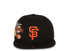 Load image into Gallery viewer, San Francisco Giants New Era MLB 9FIFTY 950 Snapback Cap Hat Black Crown/Visor Orange Logo (Icon)