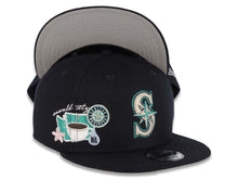 Load image into Gallery viewer, Seattle Mariners New Era MLB 9FIFTY 950 Snapback Cap Hat Navy Crown/Visor Team Color Logo (Icon)