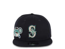 Load image into Gallery viewer, Seattle Mariners New Era MLB 9FIFTY 950 Snapback Cap Hat Navy Crown/Visor Team Color Logo (Icon)