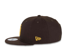 Load image into Gallery viewer, San Diego Padres New Era MLB 9FIFTY 950 Snapback Cap Hat Brown Crown/Visor Yellow Logo (Icon)
