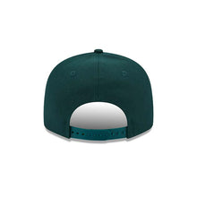Load image into Gallery viewer, Oakland A's Athletics New Era MLB 9FIFTY 950 Snapback Cap Hat Dark Green Crown/Visor White Logo Gray UV (Icon)