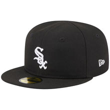 Load image into Gallery viewer, (Infant) Chicago White Sox New Era MLB 59FIFTY 5950 Fitted Cap Hat Black Crown/Visor White Logo (My 1st First)