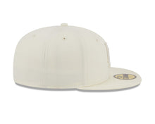 Load image into Gallery viewer, Los Angeles Dodgers New Era MLB 59FIFTY 5950 Fitted Cap Hat Cream Crown/Visor Cream Logo (Color Pack)