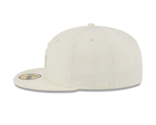 Load image into Gallery viewer, Los Angeles Dodgers New Era MLB 59FIFTY 5950 Fitted Cap Hat Cream Crown/Visor Cream Logo (Color Pack)