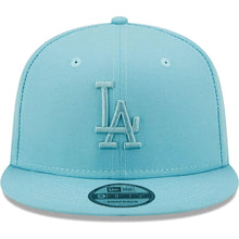 Load image into Gallery viewer, Los Angeles Dodgers New Era MLB 9FIFTY 950 Snapback Cap Hat Sky Blue Crown/Visor Sky Blue Logo (Color Pack)