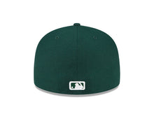 Load image into Gallery viewer, Toronto Blue Jays New Era MLB 59FIFTY 5950 Fitted Cap Hat Dark Green Crown/Visor White/Dark Green Logo