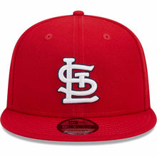 Load image into Gallery viewer, St. Louis Cardinals New Era MLB 9FIFTY 950 Snapback Cap Hat Red Crown/Visor Team Color Logo 2006 World Series Side Patch