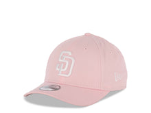 Load image into Gallery viewer, (Youth) San Diego Padres New Era MLB 9FORTY 940 Adjustable Cap Hat Pink Crown/Visor White Logo Pink UV