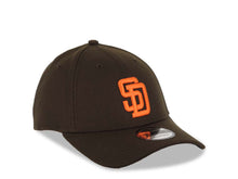 Load image into Gallery viewer, San Diego Padres New Era MLB 9FORTY 940 Adjustable Cap Hat Brown Crown/Visor Orange Logo