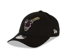 Load image into Gallery viewer, San Diego Padres New Era MLB 9FORTY 940 Adjustable Cap Hat Black Crown/Visor Maroon/Gold Swinging Friar Logo 25th Anniversary Side Patch Gray UV