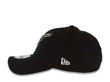 Load image into Gallery viewer, San Diego Padres New Era MLB 9FORTY 940 Adjustable Cap Hat Black Crown/Visor Maroon/Gold Swinging Friar Logo 25th Anniversary Side Patch Gray UV