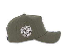 Load image into Gallery viewer, San Diego Padres New Era MLB 9FORTY 940 Adjustable A-Frame Cap Hat Snapback Closure Olive Green Crown/Visor White Logo 2016 All-Star Game Side Patch