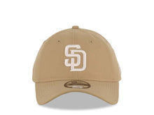 Load image into Gallery viewer, San Diego Padres New Era MLB 9TWENTY 920 Adjustable Cap Hat Khaki Crown/Visor White Logo