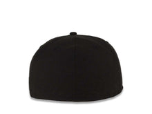 Load image into Gallery viewer, Mexico New Era 59FIFTY 5950 Fitted Cap Hat Black Crown/Visor Black/Metallic Gold Logo