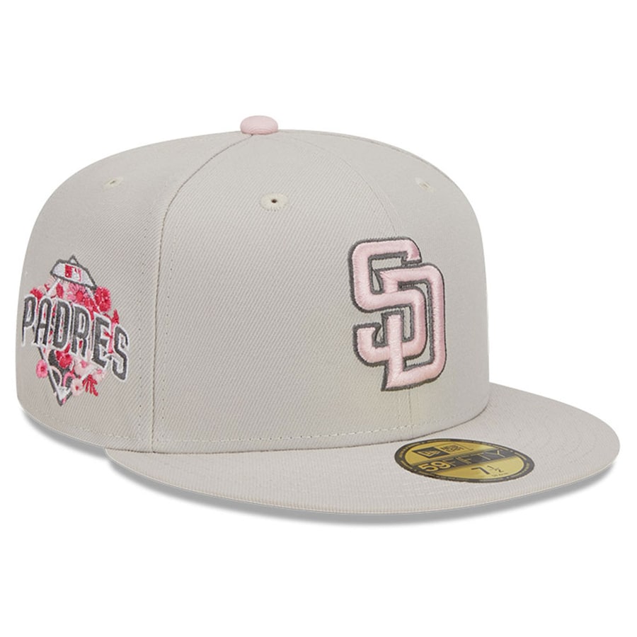 【US限定】NEW ERA 59FIFTY San Diego Padres Gray&Pink Marble New Era 59FIFTY San Diego Padres 2-Tone Swinging Friar Pink