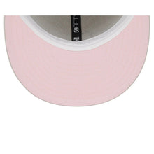 Load image into Gallery viewer, Chicago White Sox New Era MLB 59FIFTY 5950 Fitted Cap Hat Stone Crown/Visor Pink/Gray Logo Mother's Day 2023 Side Patch Pink UV