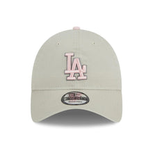 Load image into Gallery viewer, Los Angeles Dodgers New Era MLB 9TWENTY 920 Adjustable Cap Hat Stone Crown/Visor Pink/Gray Logo Mother's Day 2023 Side Patch Pink UV