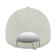 Load image into Gallery viewer, New York Yankees New Era MLB 9TWENTY 920 Adjustable Cap Hat Stone Crown/Visor Pink/Gray Logo Mother's Day 2023 Side Patch Pink UV