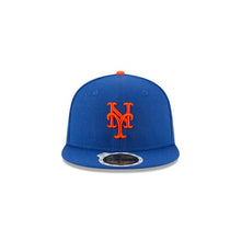 Load image into Gallery viewer, (Youth) New York Mets New Era MLB 59FIFTY 5950 Kids Fitted Cap Hat Royal Blue Crown/Visor Orange Logo