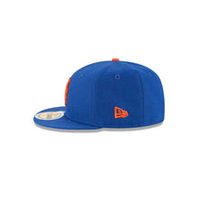 Load image into Gallery viewer, (Youth) New York Mets New Era MLB 59FIFTY 5950 Kids Fitted Cap Hat Royal Blue Crown/Visor Orange Logo