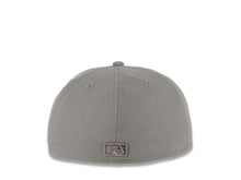 Load image into Gallery viewer, San Diego Padres New Era MLB 59FIFTY 5950 Fitted Cap Hat Gray Crown/Visor Gray Logo