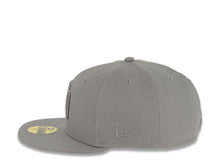 Load image into Gallery viewer, San Diego Padres New Era MLB 59FIFTY 5950 Fitted Cap Hat Gray Crown/Visor Gray Logo