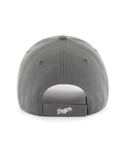 Load image into Gallery viewer, Los Angeles Dodgers '47 MLB MVP Adjustable Cap Hat Dark Gray Crown/Visor White Logo