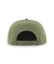 Load image into Gallery viewer, San Diego Padres '47 MLB Snapback Cap Hat Olive Green Crown/Visor Black Logo Camo UV