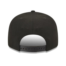 Load image into Gallery viewer, Chicago White Sox New Era MLB 9FIFTY 950 Snapback Cap Hat Black Crown/Visor Sky Blue/White Logo Father's Day 2023 Side Patch Sky Blue UV