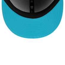 Load image into Gallery viewer, Atlanta Braves New Era MLB 9FIFTY 950 Snapback Cap Hat Navy Crown/Visor Red/Sky Blue Logo Father's Day 2023 Side Patch Sky Blue UV