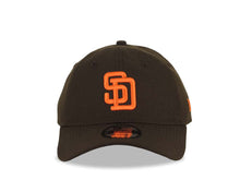 Load image into Gallery viewer, San Diego Padres New Era MLB 9TWENTY 920 Adjustable Cap Hat Brown Crown/Visor Orange Logo Brown UV