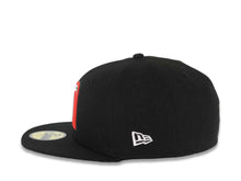 Load image into Gallery viewer, Mexico New Era WBC World Baseball Classic 59FIFTY 5950 Fitted Cap Hat Black Crown/Visor Team Color Logo With Mexico Flag Side Patch Green UV