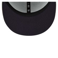 Load image into Gallery viewer, San Diego Padres New Era MLB 59FIFTY 5950 Fitted Cap Hat Mint Green Crown/Visor Navy Logo with Star 2022 All-Star Game Side Patch