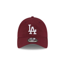 Load image into Gallery viewer, Los Angeles Dodgers New Era MLB 9TWENTY 920 Adjustable Cap Hat Maroon Crown/Visor White Logo
