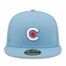 Load image into Gallery viewer, Chicago Cubs New Era MLB 59FIFTY 5950 Fitted Cap Hat Sky Blue Crown/Visor White/Red Logo Alternate City Connect