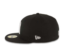 Load image into Gallery viewer, Mexico New Era WBC World Baseball Classic 59FIFTY 5950 Fitted Cap Hat Black Crown/Visor Black/White Logo Mexico Flag Side Patch Gray UV