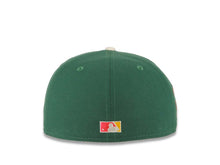 Load image into Gallery viewer, San Diego Padres New Era MLB 59FIFTY 5950 Fitted Cap Hat Green Crown/Visor Cream/Aqau Script Logo Stadium Side Patch Gray UV (Swap Meet 2.0)