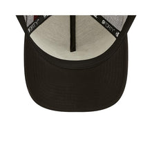 Load image into Gallery viewer, New York Yankees New Era MLB 9FORTY 940 Adjustable Trucker Mesh Cap Hat Black Crown/Visor Metallic Gold Logo (Alpha Industries)