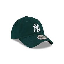 Load image into Gallery viewer, New York Yankees New Era MLB 9TWENTY 920 Adjustable Cap Hat Dark Green Crown/Visor White Logo