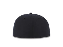 Load image into Gallery viewer, San Diego Padres New Era MLB 59FIFTY 5950 Fitted Cap Hat Navy Blue Crown/Visor White/Orange Flat Stitching SD Logo Batterman Batty Side Patch