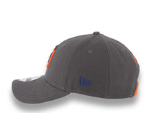 Load image into Gallery viewer, San Diego Padres New Era MLB 9FORTY 940 Adjustable Cap Hat Dark Gray Crown/Visor Light Navy Blue/Orange Logo Dark Gray UV