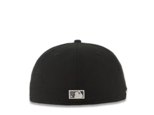 Load image into Gallery viewer, Los Angeles Dodgers New Era MLB 59FIFTY 5950 Fitted Cap Hat Black Crown/Visor White Upside Down Logo 60th Anniversary Side Patch Green UV