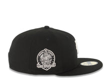 Load image into Gallery viewer, Los Angeles Dodgers New Era MLB 59FIFTY 5950 Fitted Cap Hat Black Crown/Visor White Upside Down Logo 60th Anniversary Side Patch Green UV
