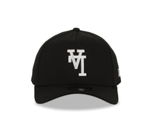 Load image into Gallery viewer, Los Angeles Dodgers New Era MLB 9FORTY 940 Adjustable A-Frame Cap Hat Black Crown/Visor White Upside Down Logo Gray UV