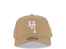 Load image into Gallery viewer, Los Angeles Dodgers New Era MLB 9FORTY 940 Adjustable A-Frame Cap Hat Khaki Crown/Visor White Upside Down Logo