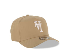 Load image into Gallery viewer, Los Angeles Dodgers New Era MLB 9FORTY 940 Adjustable A-Frame Cap Hat Khaki Crown/Visor White Upside Down Logo