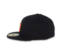 Load image into Gallery viewer, (Youth)San Diego Padres New Era MLB 59FIFTY 5950 Kid Fitted Cap Hat Navy Blue Crown/Visor White/Orange Logo 40th Anniversary Side Patch Gray UV
