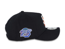 Load image into Gallery viewer, San Diego Padres New Era MLB 9FORTY 940 Adjustable A-Frame Cap Hat Navy Blue Crown/Visor White/Orange Logo 1998 World Series Side Patch