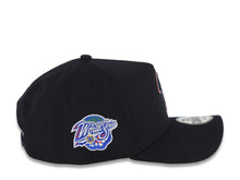 Load image into Gallery viewer, San Diego Padres New Era MLB 9FORTY 940 Adjustable A-Frame Cap Hat Navy Blue Crown/Visor Navy/White/Orange P Logo 1998 World Series Side Patch